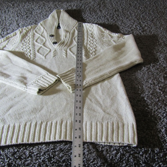 American Eagle Sweater Womens L Cable Knit Cowl Pullover Winter Outdoors Casual - Picture 6 of 6